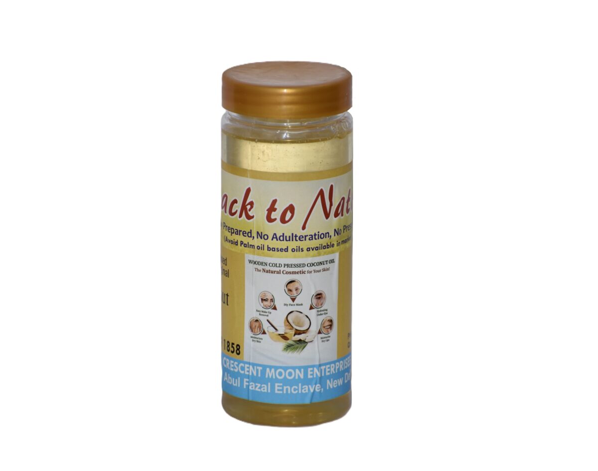 Cold pressed coconut oil