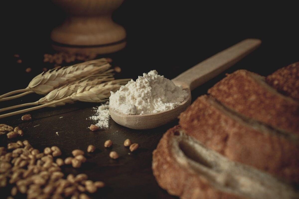 bread, wheat, flour
